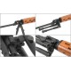 Bipod with barrel mount - black [ACM] для СВД